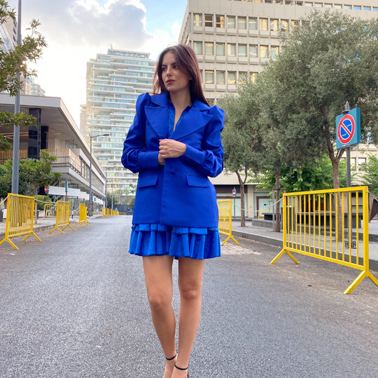 Standout Style: Blue Blazer - Versatile, Sleek, and Sophisticated